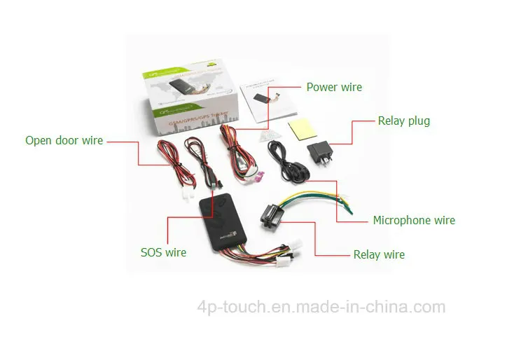 China Manufacture Movement Alarm Hot Selling 2G Automotive Car Tracker GPS for Vehicle Motorcycle with SOS Button T100