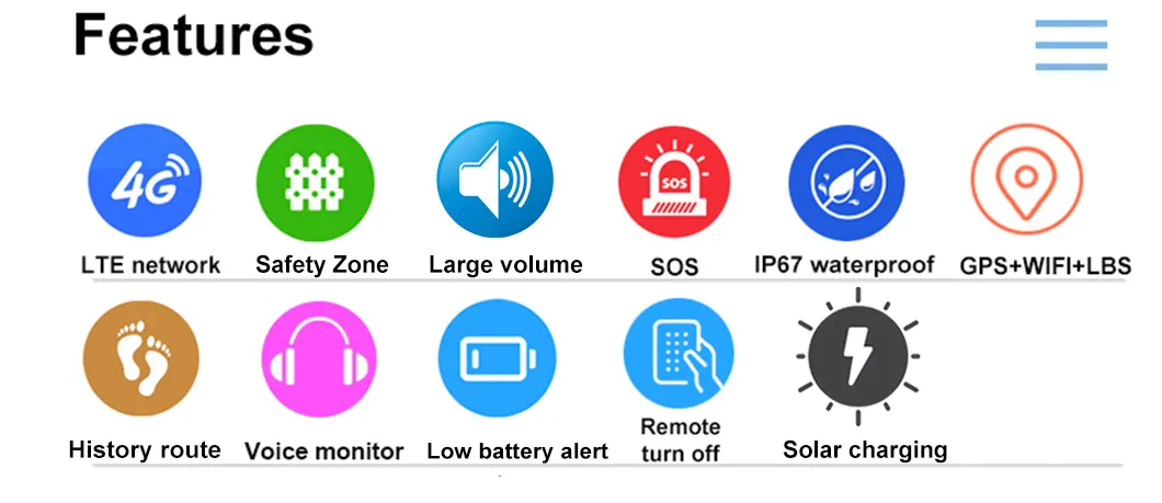 China manufacturer LTE IP67 Waterproof Anti theft Cow Sheep Container GPS Tracker with Solar Panel Power Supply V24