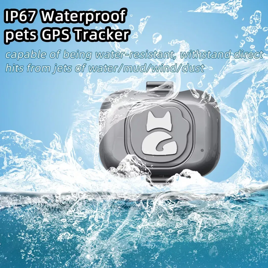 Factory wholesale 2G Waterproof IP67 Smart Tracker GPS for dog cats pets with GEO-Fence alerts Y32