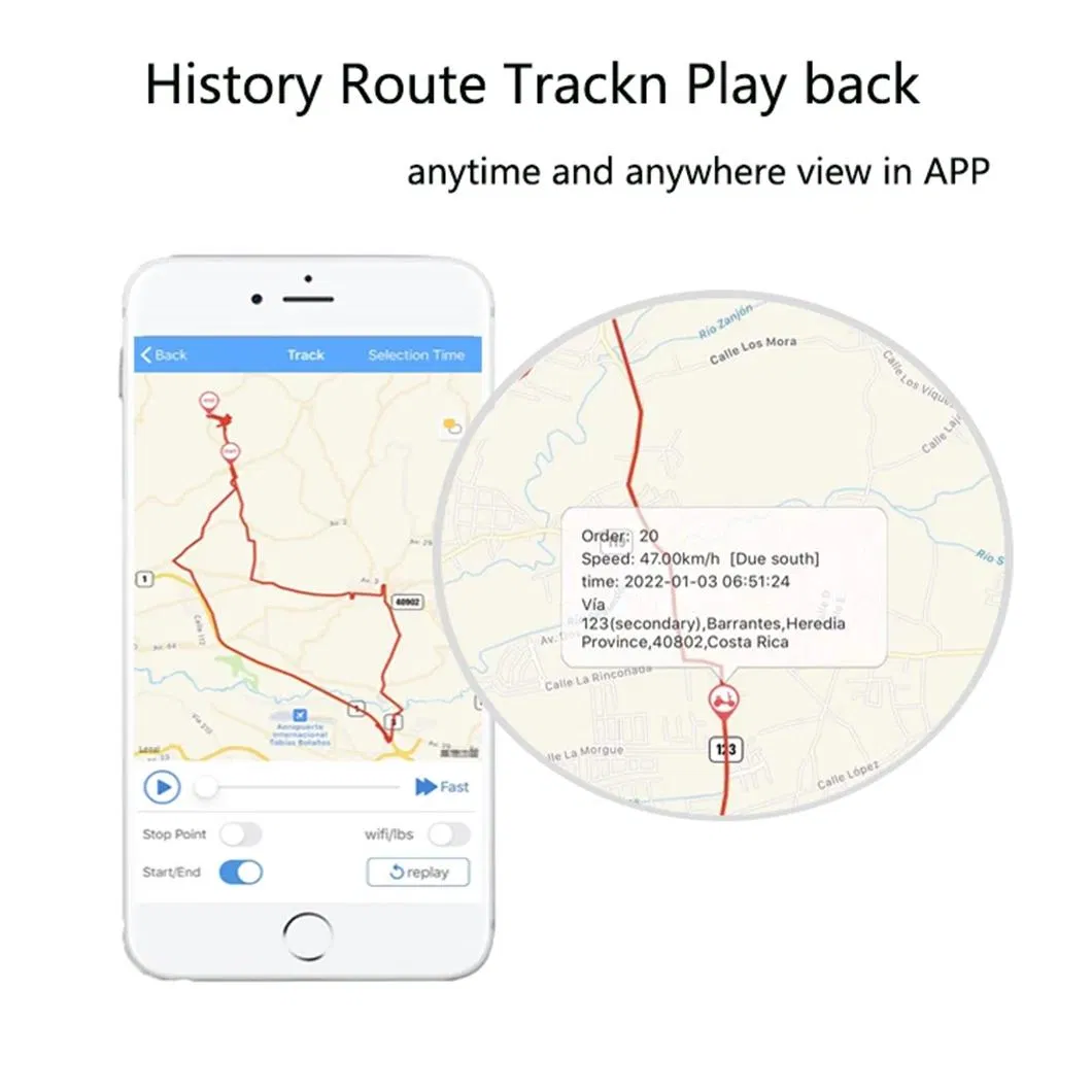 New Developed 4G Global Location Smart Vehicle GPS Tracker with Remote Cut-off Engine Free App Tracking T200