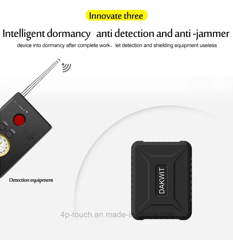 New Developed Quality 6600mAh Battery Mini 2G GSM Vehicle Personal Car Security GPS Tracker with Engine Cut Off T800B