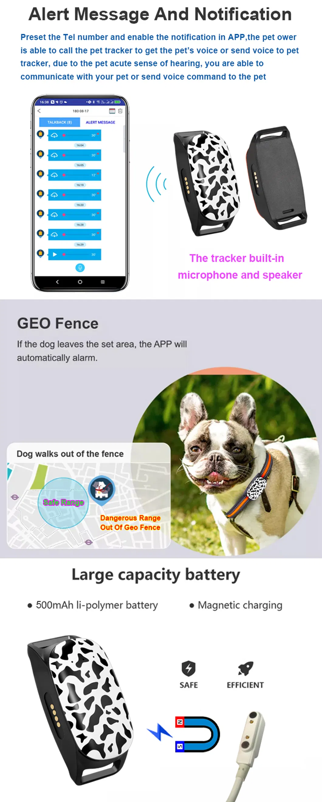 Small size waterproof mini 4G GPS tracker for pet dog cat animals APP Web real time anti-lost pets GPS tracking device Y34