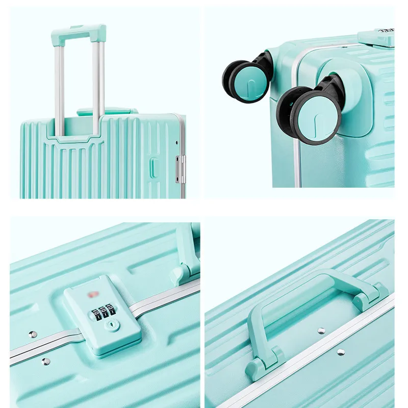 Stylish Compact Luggage: Perfect for Business and Leisure Trips Portable Suitcase Hard Case Shell Luggage