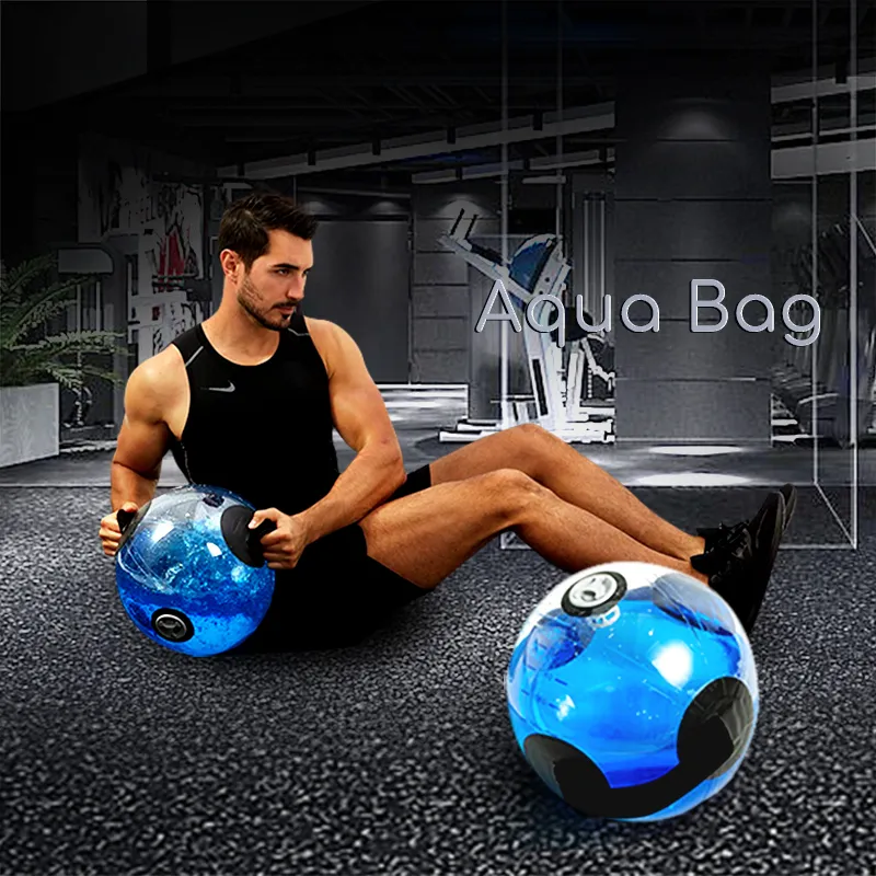 Tube - The Original Aqua Bag - Water Bag 30lbs to 70 Lbs - Adjustable Sand Bag Alternative - Stability, Core and Balance Training - Portable Fitness Equipment