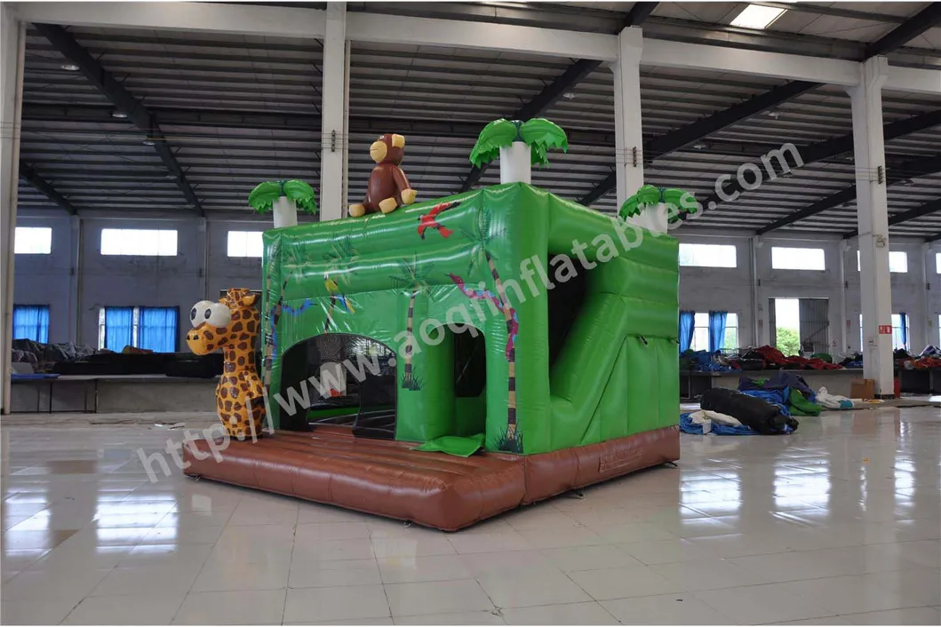 African Animal Inflatable Bouncer Inflatable PVC Castle (AQ708-5)