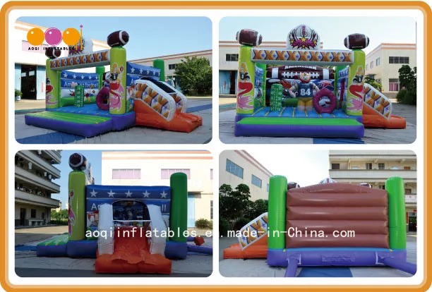 Amusement Park Equipment Inflatable Jumper Combo Bouncer and Slide (AQ01561)