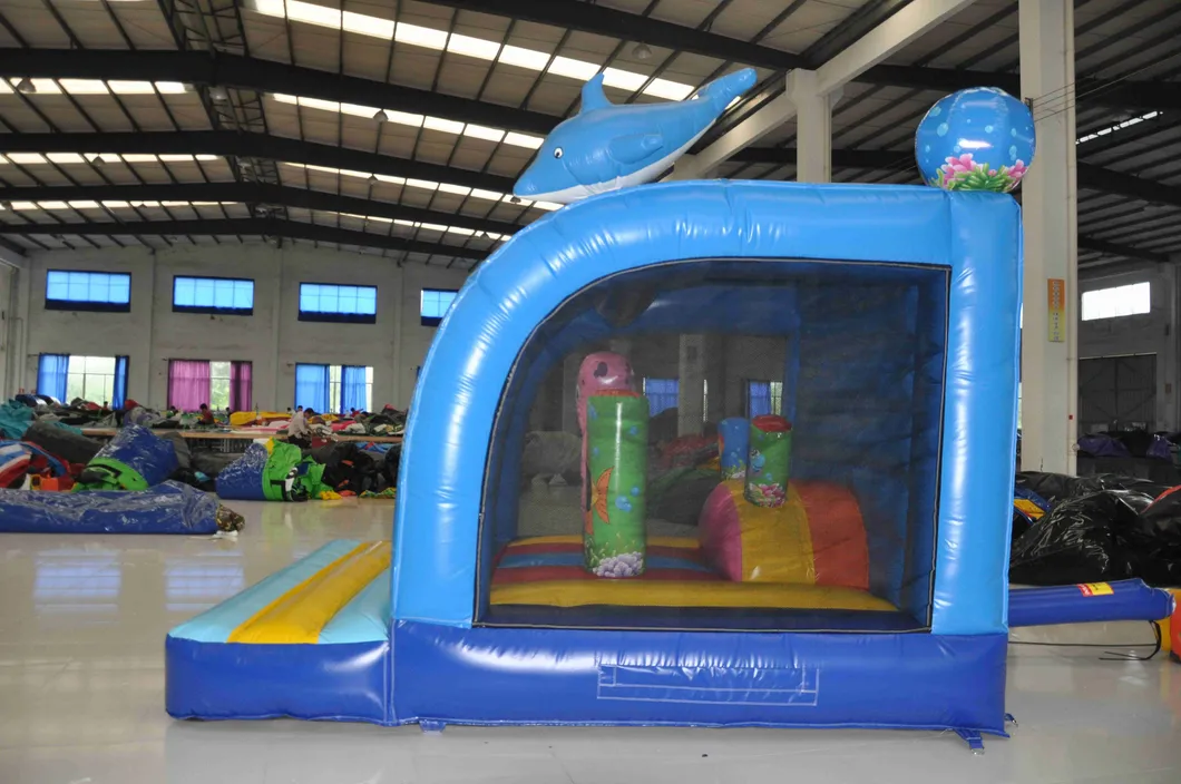 Amusement Park Ocean Jumping Inflatable Bouncer Toy for Sale (AQ01120)