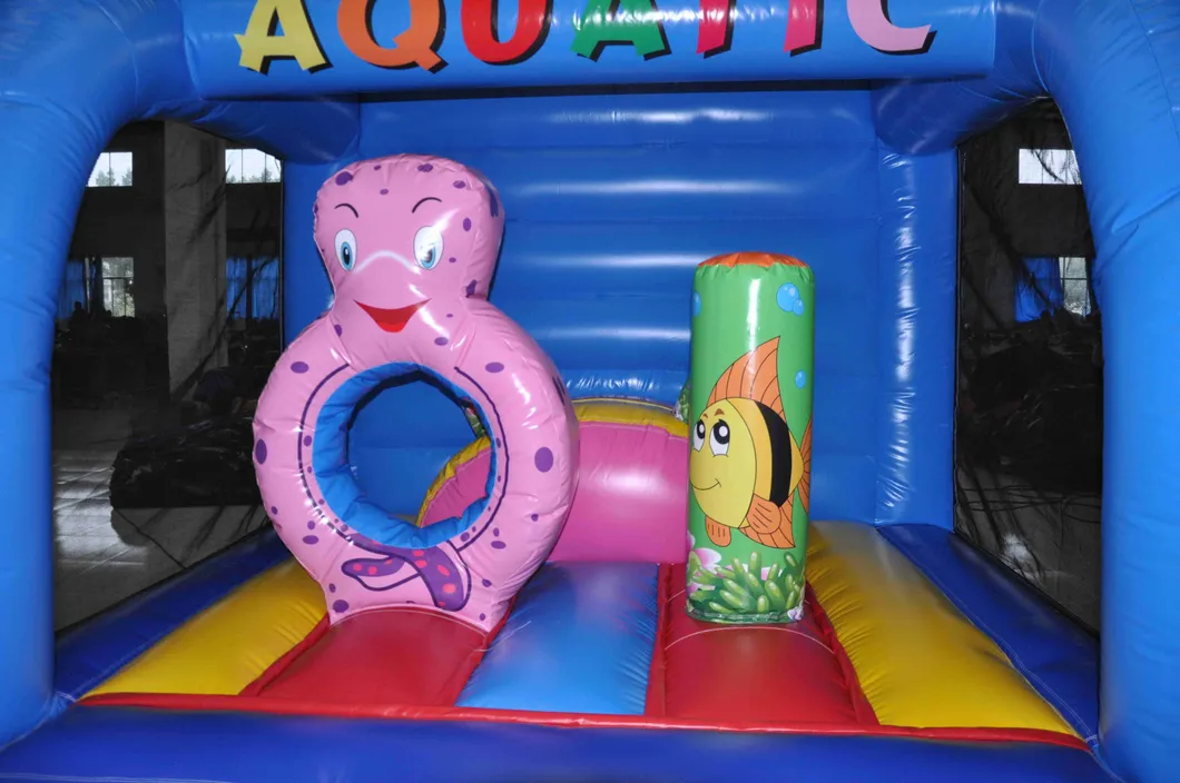 Amusement Park Ocean Jumping Inflatable Bouncer Toy for Sale (AQ01120)