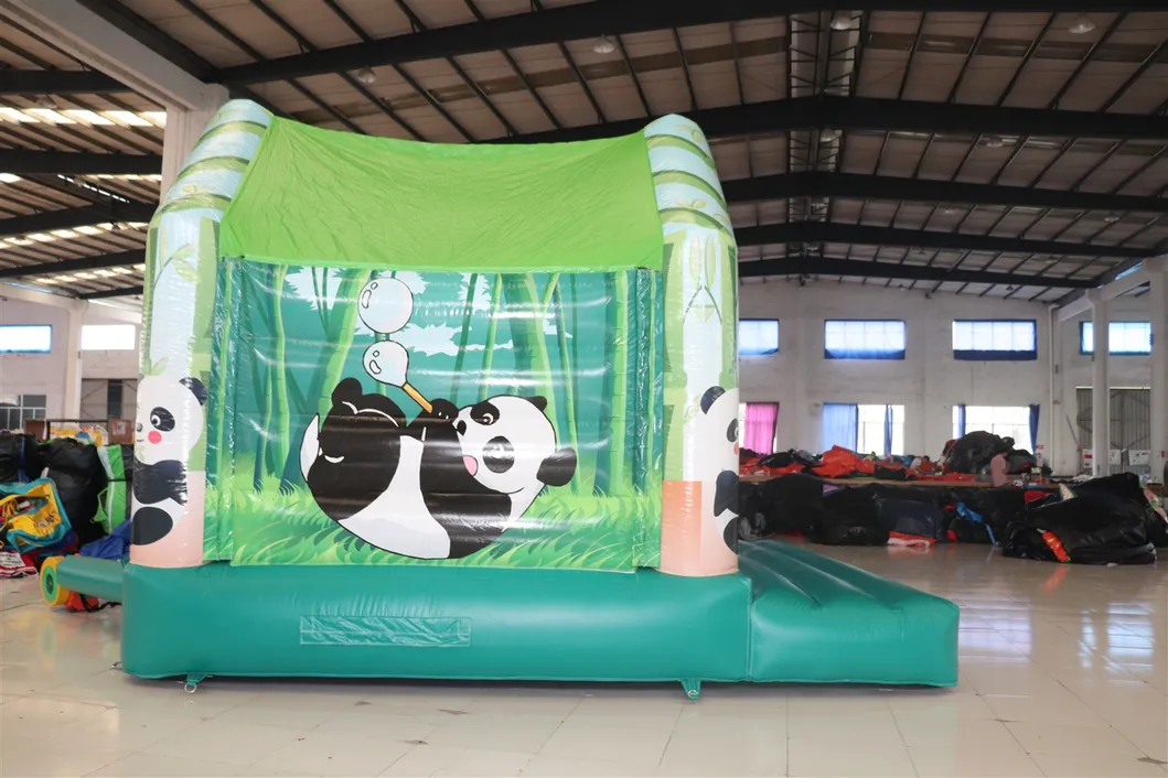 Aoqi 15X15 Panda Inflatable Bounce House for Toddlers