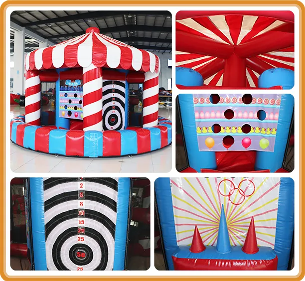 Aoqi Custom Inflatable Ring Toss Game