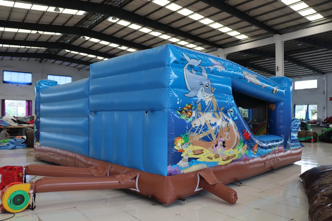 Aoqi Design Commercial Ocean Inflatable Bouncy Castle for Sale