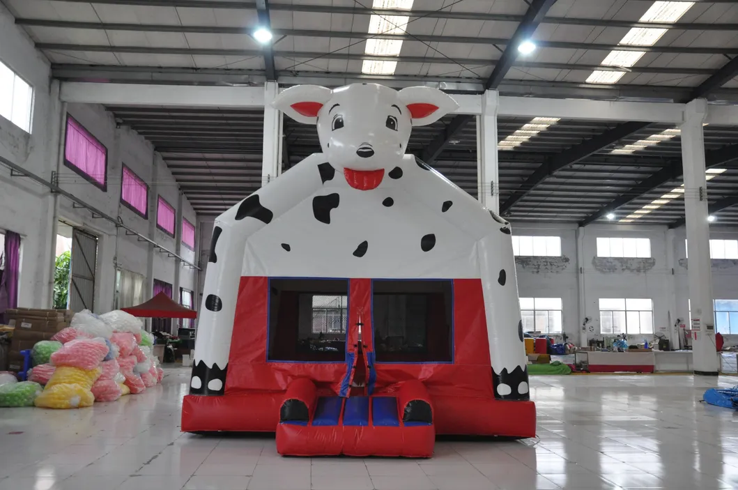 Aoqi Design Fun Cow Shape Inflatables Castle (AQ335-1)