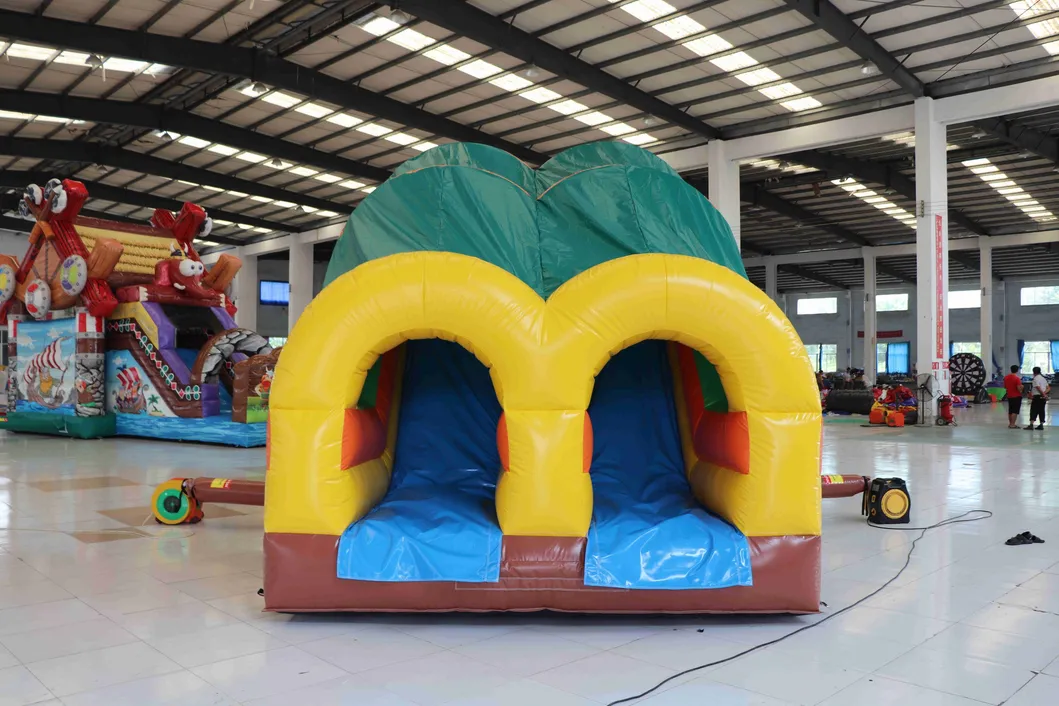 Aoqi Designed Camouflage Inflatable Assault Obstacle Course