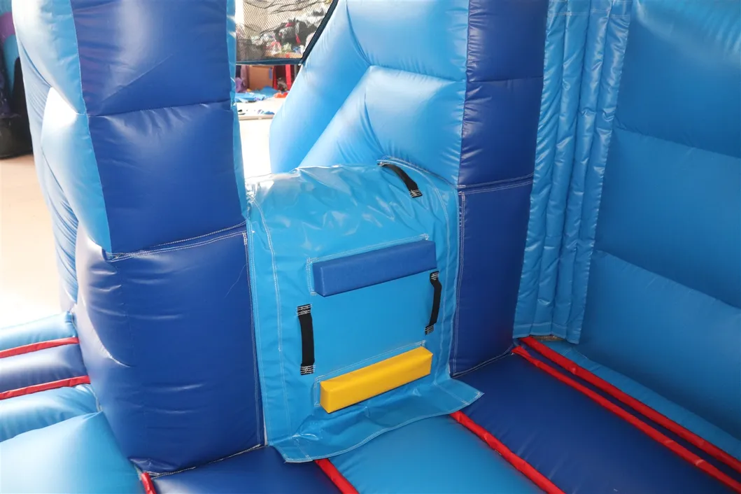 Aoqi Factory Pirate Inflatable Bounce House with Slide