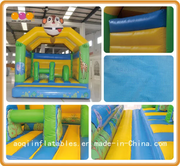 Aoqi Novelty Toy Monkey Inflatable Jumping Bouncer for Kids