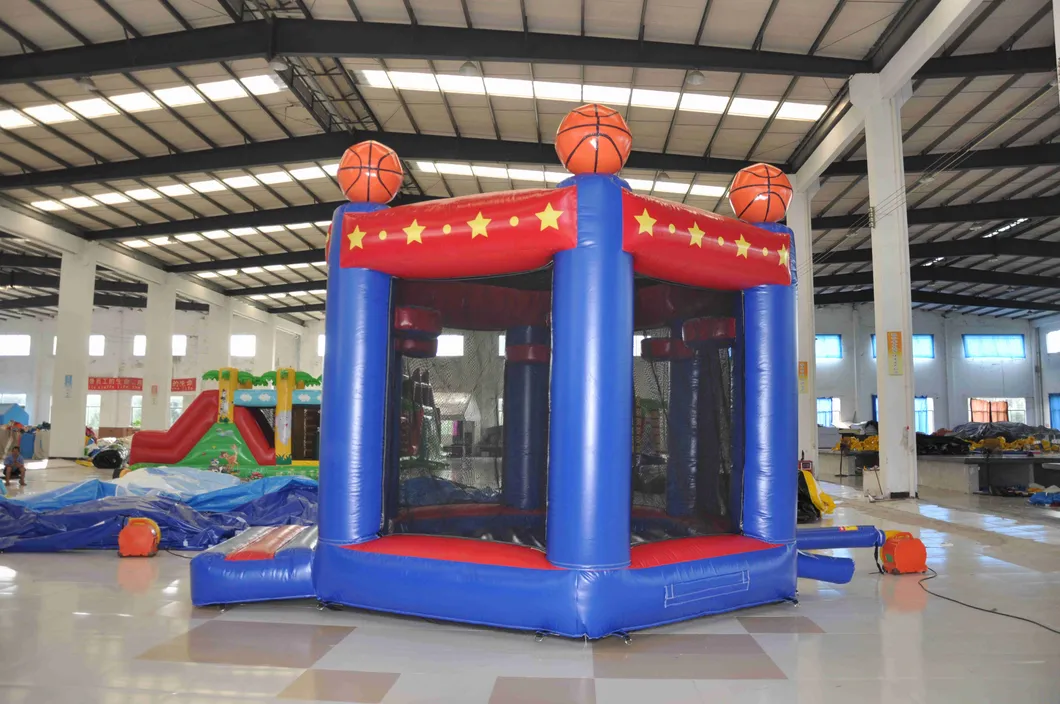 Basketball Bouncer Inflatable Jumping House Basketball Toss Game (AQ01788)