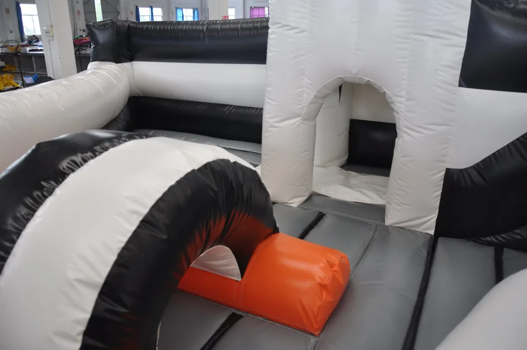 Black and White Inflatable Amusement Park Inflatable Item (AQ13229)