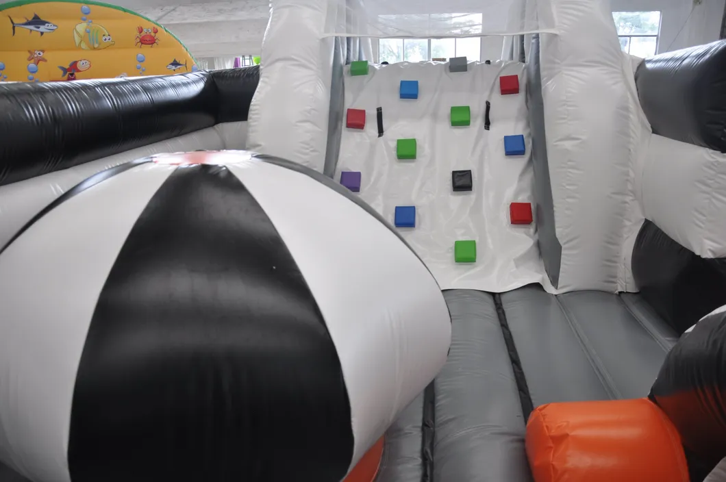 Black and White Inflatable Amusement Park Inflatable Item (AQ13229)