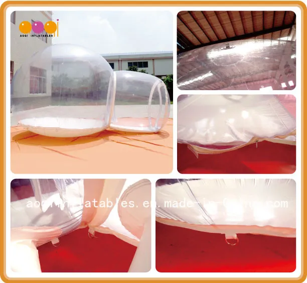 Camping Tent House Outdoor Clear Igloo Inflatable Transparent Dome Bubble Tent