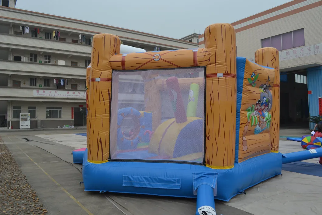 Cartoon Printing Inflatable Jumping Bouncer for Kids (AQ01101)