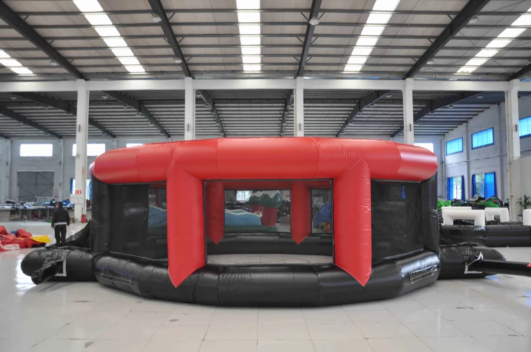 Ce Certificate Factory Price Inflatable Football Playground (AQ1614-2)