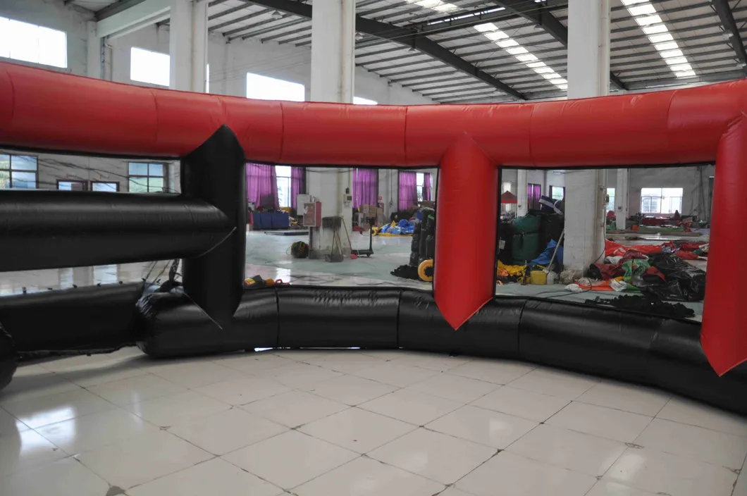 Ce Certificate Factory Price Inflatable Football Playground (AQ1614-2)