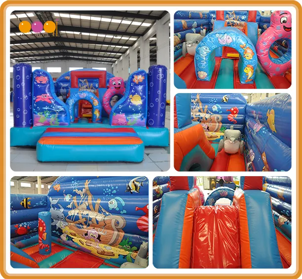 China Factory Bounce House Inflatable Funcity for Kids