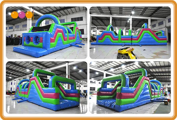 China Factory Custom Inflatable Obstacle Course for Children