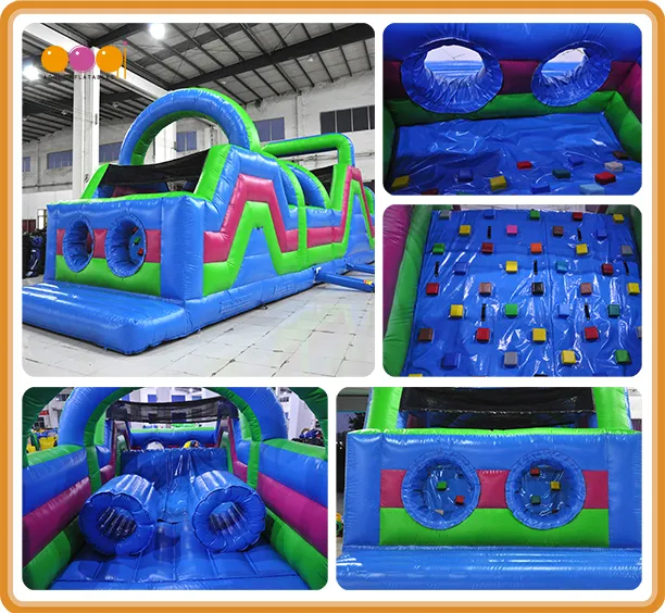 China Factory Custom Inflatable Obstacle Course for Children