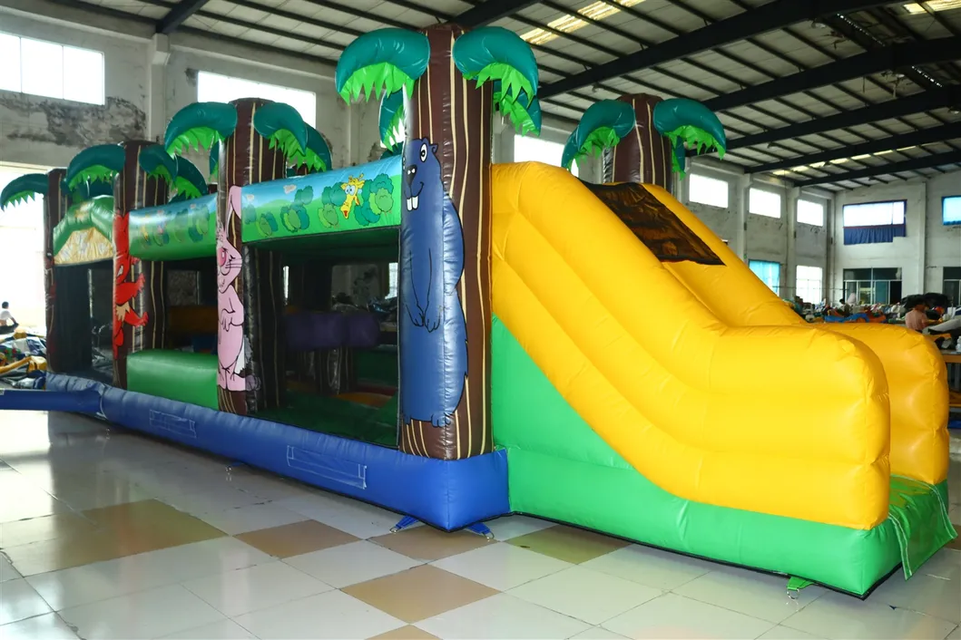 Circus Clown Inflatable Obstacle Course (AQ1446-3)