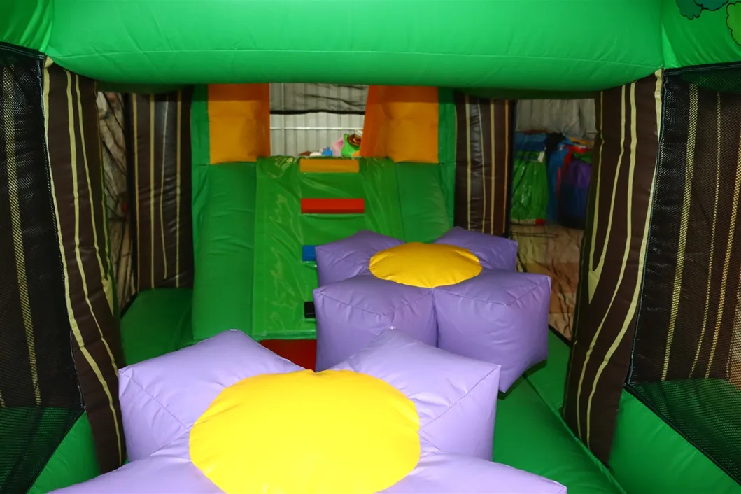 Circus Clown Inflatable Obstacle Course (AQ1446-3)