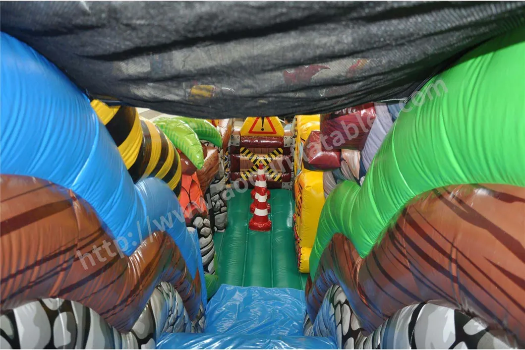 Coal Mine Site Inflatable Slide Fun City (AQ01833)