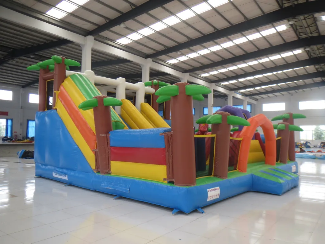 Colorful Inflatable Game Toy Jungle Fun City (AQ1314-2)