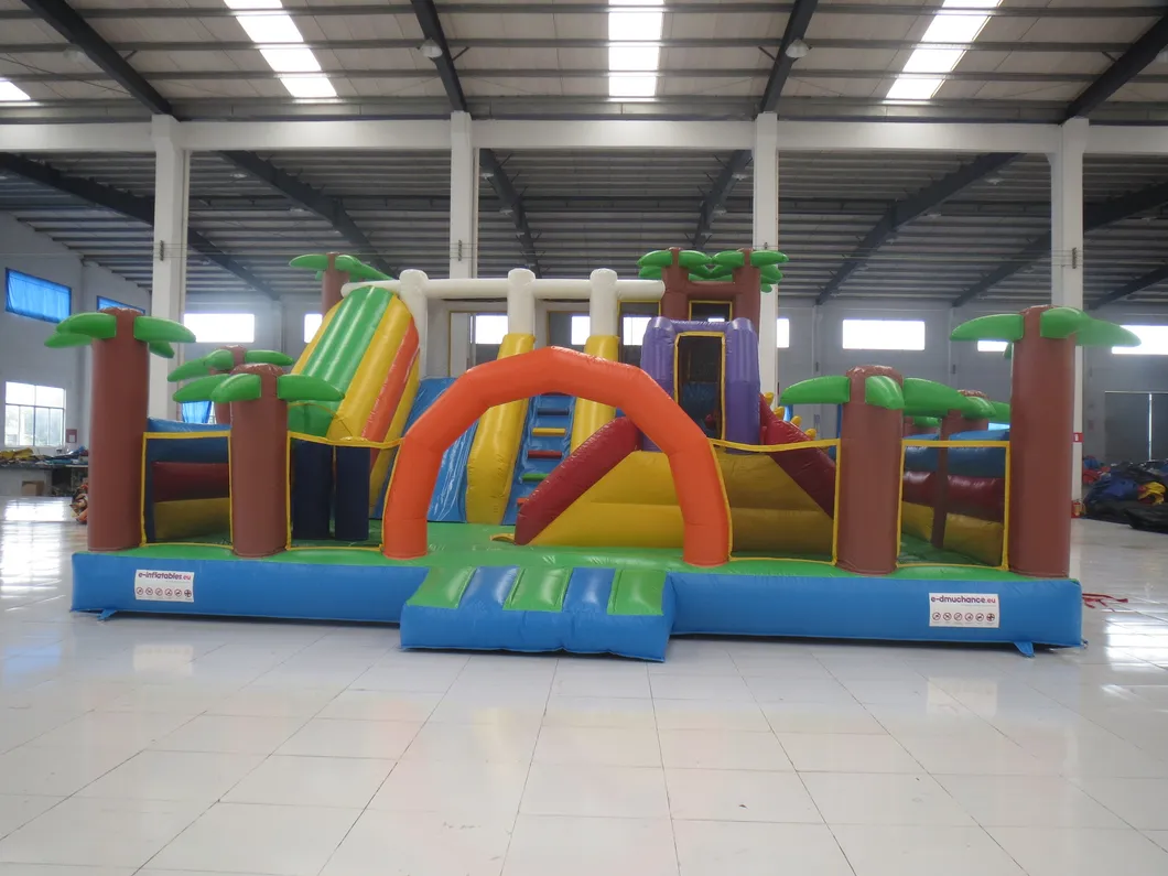 Colorful Inflatable Game Toy Jungle Fun City (AQ1314-2)