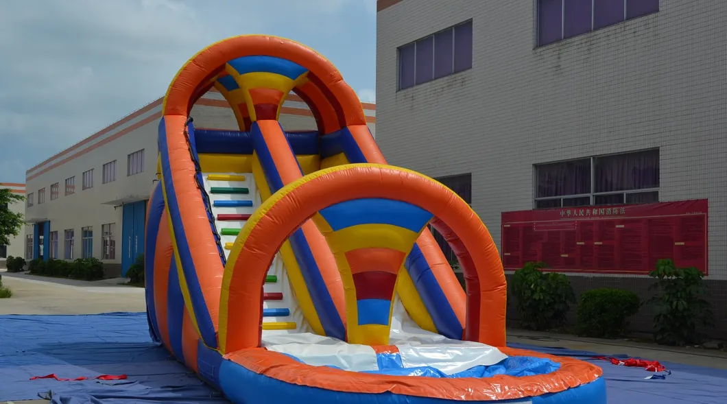 Colorful Inflatable Pool Water Slides Summer Slide (AQ1007)