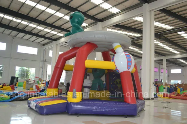 Commercial Household Rental Outdoor Inflatable Alien Bouncer (AQ01403)