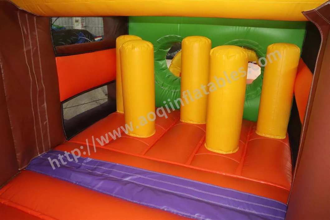 Commercial Safari Theme Inflatable Challenge Games Inflatable Obstacle (AQ14105)