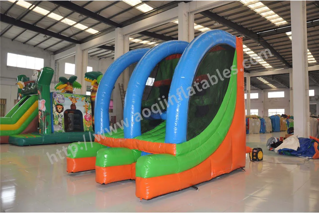 Competition Interactive Inflatable Bullseye Ball Challenge Game for Carnival Party (AQ1685-2)