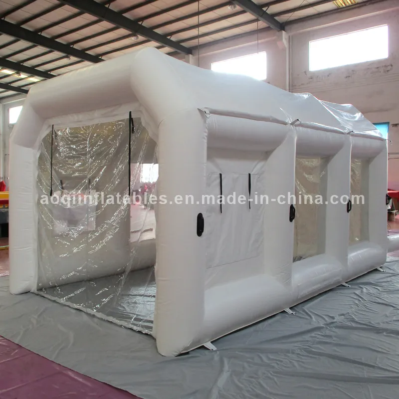 Customerized Inflatable Paint Tent Giant Car Workstation Inflatable Garage Tent Inflatable Spray Paint Booth