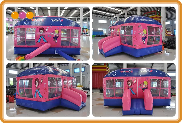 Dance Dome Inflatable Moonwalk Bounce House for Kids (AQ303-1)