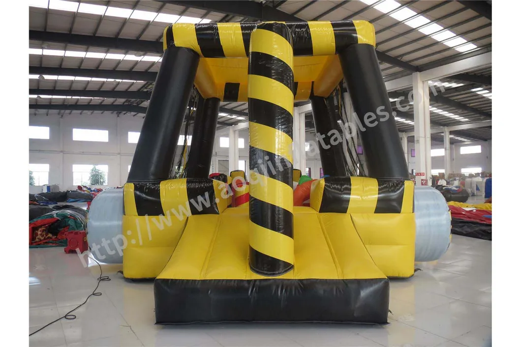 Dozer Combo Commercial PVC Inflatable Bounce Combo Slide (AQ01166)