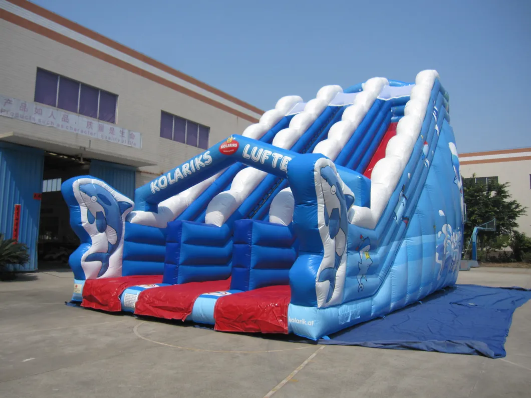 Durable Lane Gaint Inflatable Ocean Slide (AQ01138)