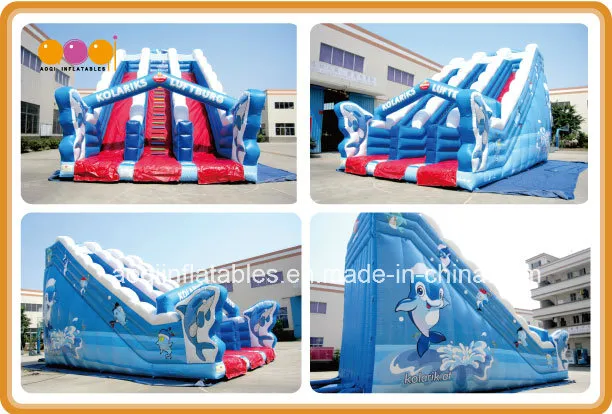 Durable Lane Gaint Inflatable Ocean Slide (AQ01138)