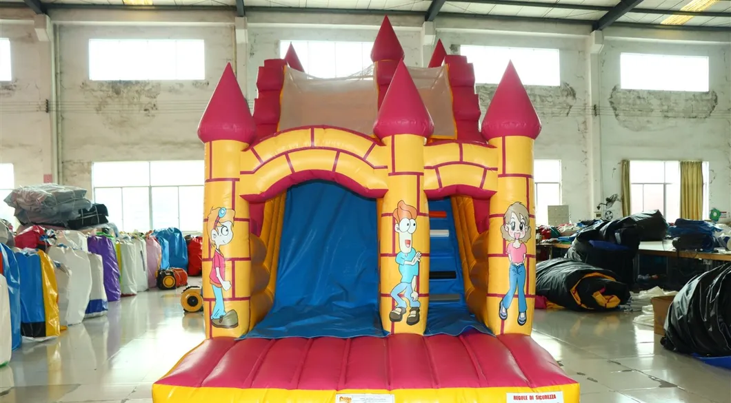 Durable Material Castles Inflatable Slide for Kids (AQ1109)