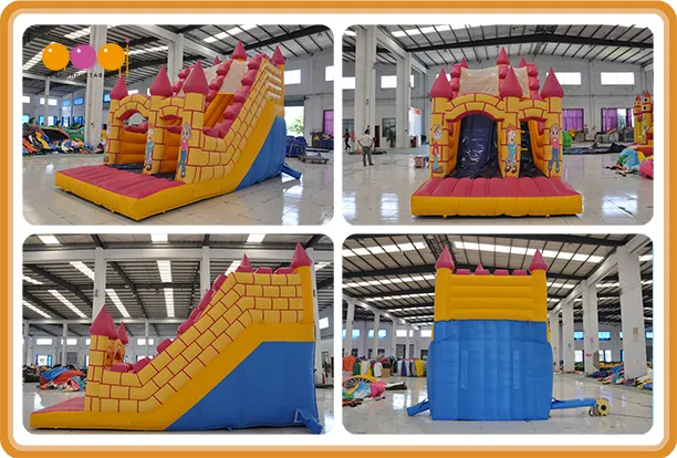 Durable Material Castles Inflatable Slide for Kids (AQ1109)