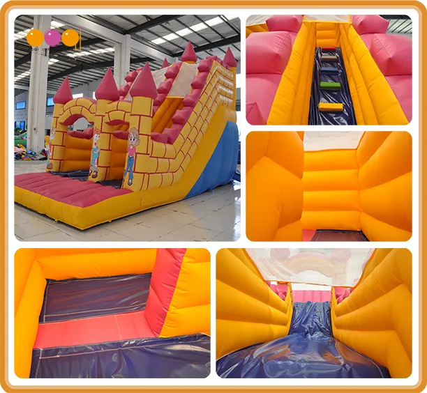 Durable Material Castles Inflatable Slide for Kids (AQ1109)