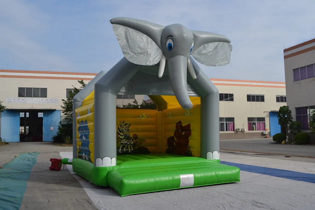 Elephant Shape Inflatable Jumping Bouncer (AQ02325)