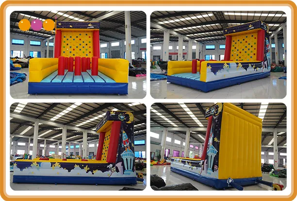 Factory Price Inflatable Climbing Wall Sport Game for Kids (AQ01136-1)