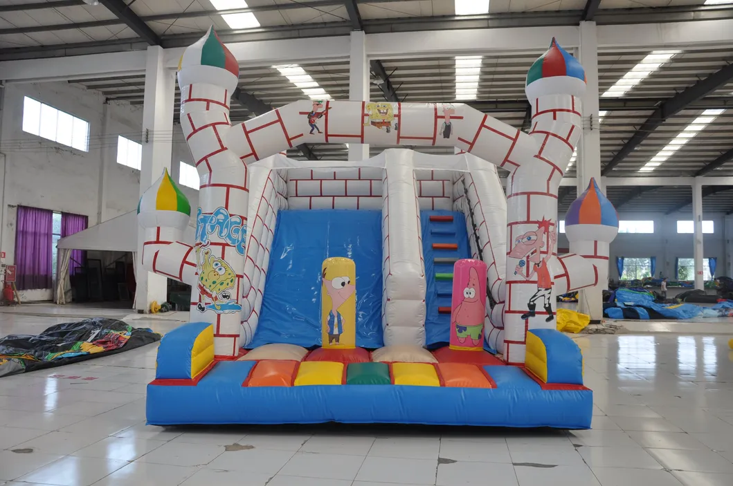 Fantasy Castle Inflatable Slide Inflatable Games on Sale (AQ09164)