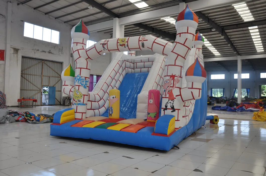 Fantasy Castle Inflatable Slide Inflatable Games on Sale (AQ09164)